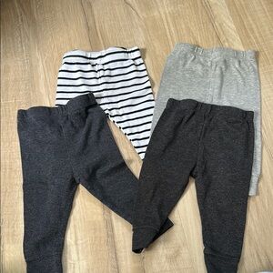 Cloud Island Black and Gray Leggings Comfortable and Versatile